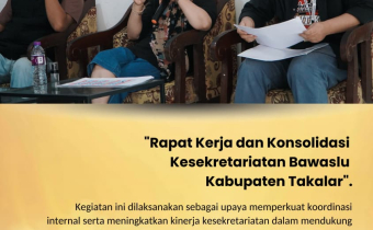 Rapat Kerja dan konsolidasi Kesekretariatan