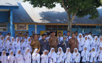 Bawaslu Takalar Sosialisasi Pemilih Cerdas Beritegritas Jelang Pilketos di SMAN 1 Takalar